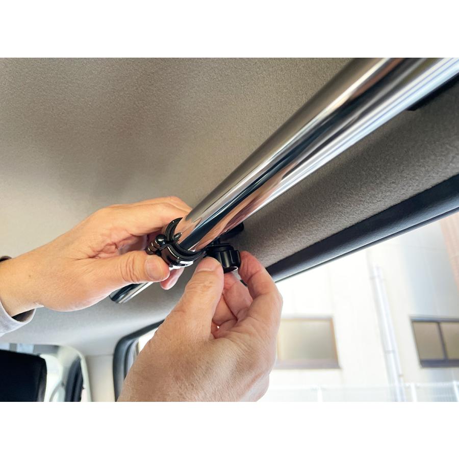 日産（NISSAN） NAMINORIKOZOU NV350 キャラバン GX サイドバー左右2本