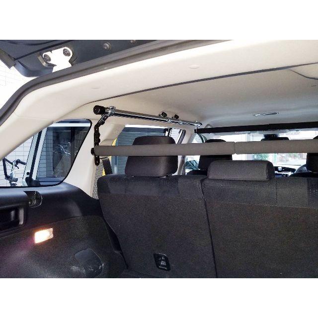 車内キャリア セカンドグリップラック パイプサイドバータイプ : 車内