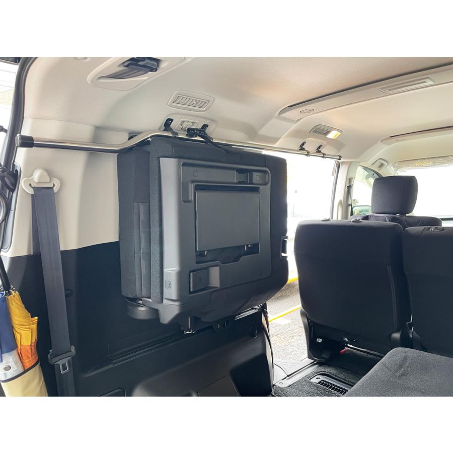 デリカＰ25Ｐ35用リヤフック用バー デリカD 5 リヤフェンス側面専用フックセット カーゴフック 4セット