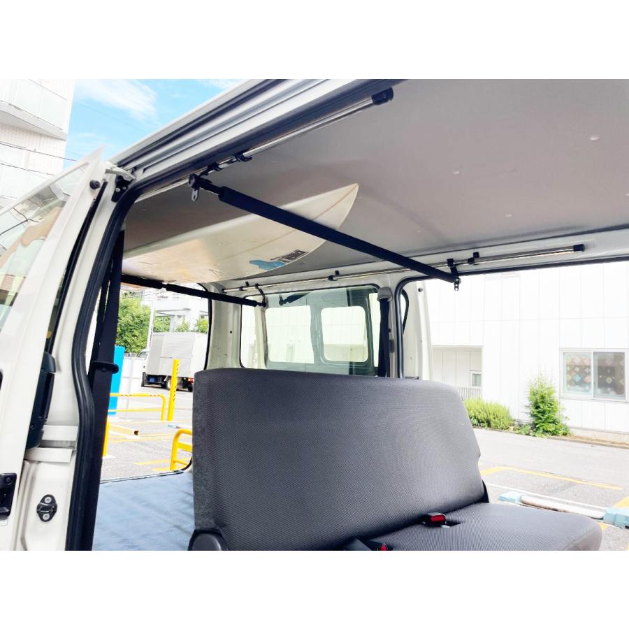 ハイエース NKC 200系ハイエースDX サイドバー＆スライドバー2本セット