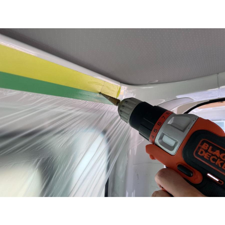 ハイエース [NKC] 200系ハイエースDX サイドバー2本セット ※要穴開け