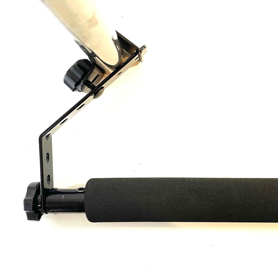 NKC] くの字延長ステーロングEVO(2枚1セット) 幅広 固定金具式EVO専用