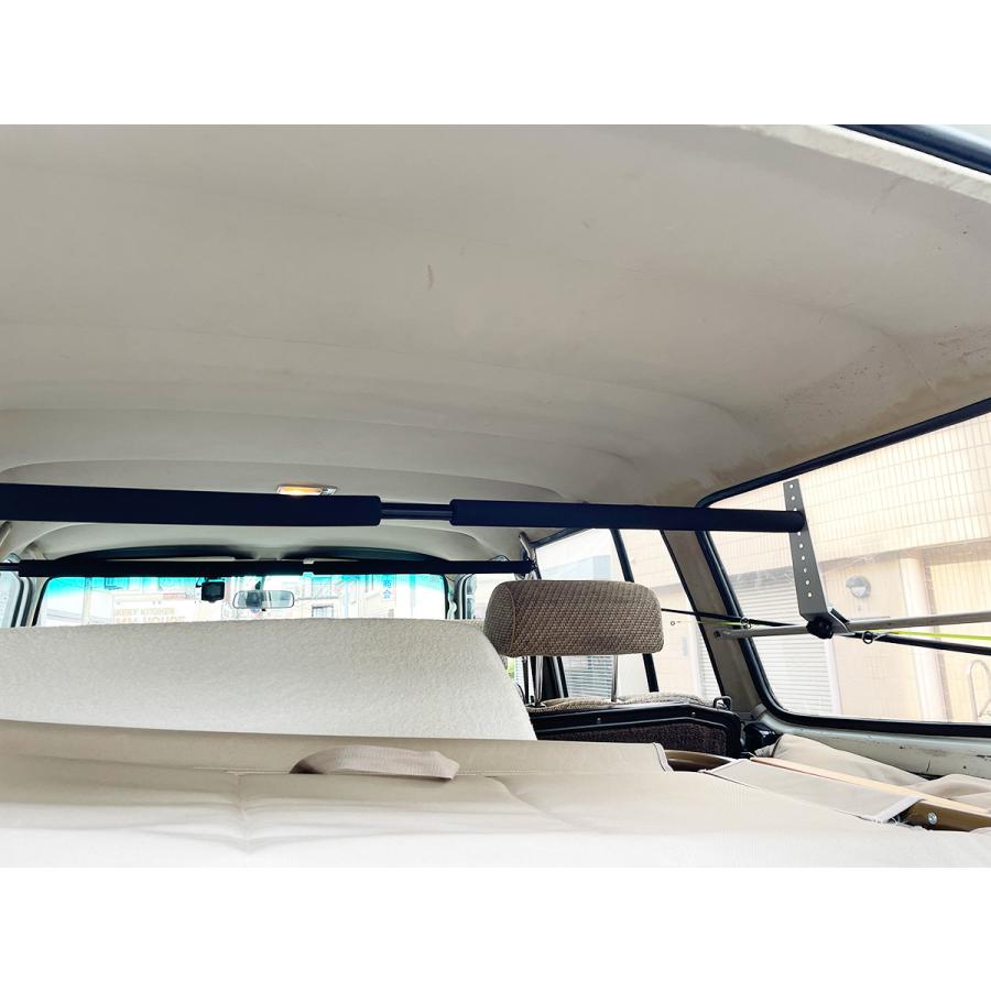 CAPキット］保護バー＆手すりタイプ 車内キャリア 100系ハイエース