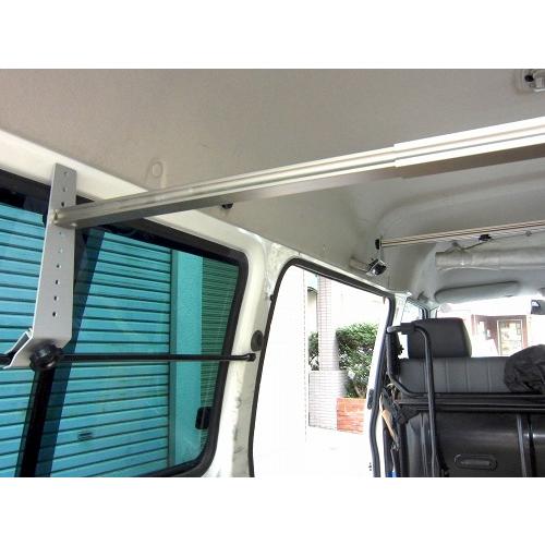CAPキット］保護バー＆手すりタイプ 車内キャリア 100系ハイエース