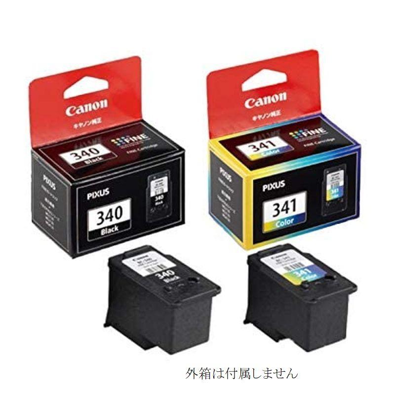 BC-340 BC-341 キャノン 純正 インクカートリッジ 2個組 黒 + カラー 