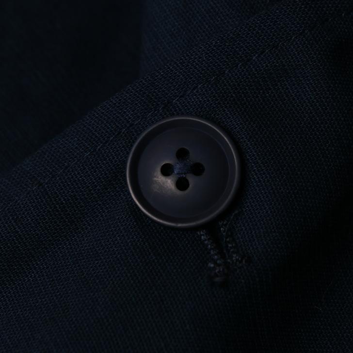 MOJITO ウール50麻50ネイビー テーラードジャケット クールテーラードジャケット （ビターダークネイビー） -WWSワーク