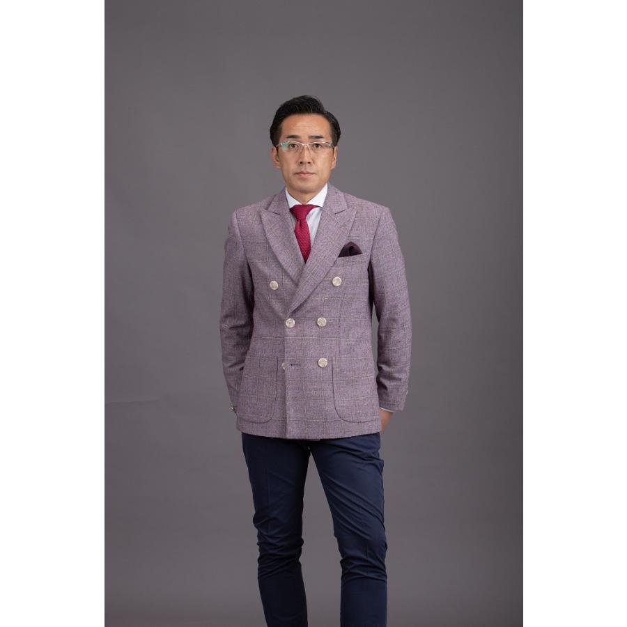 秋冬メンズダブルジャケットライトパープル 藤色 S M L Xl Aw W Lp Nkt Arrows 通販 Yahoo ショッピング