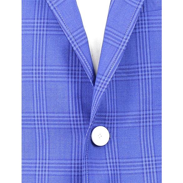 45rpm織り柄チェックのコットンジャケット 45rpm コットンチェック織りシャツジャケット 赤紺オフ3