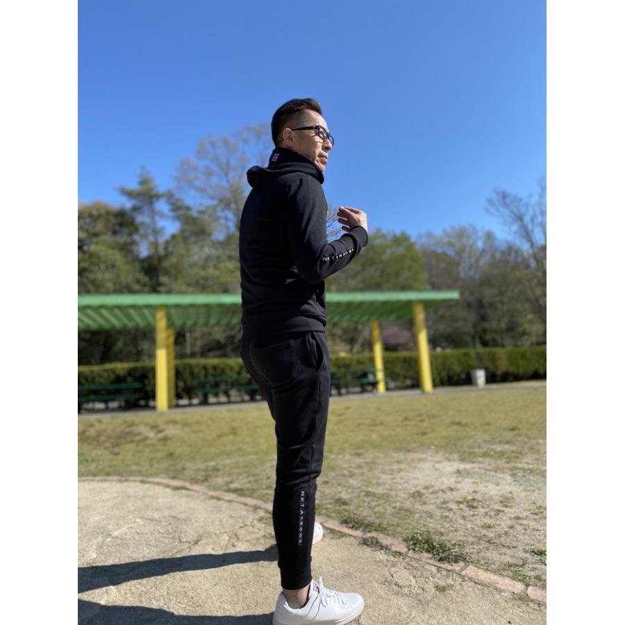 大人のスウェットカジュアルセットアップ（ZIPパーカー＆ジョガー