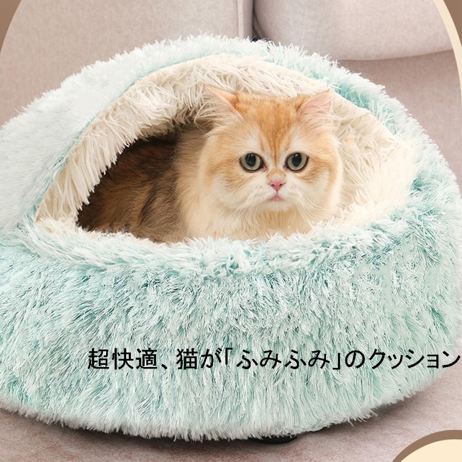 シェルベッド こたつ 猫ベッド 猫用ハウス ペットベッド 40*40cm 布団B