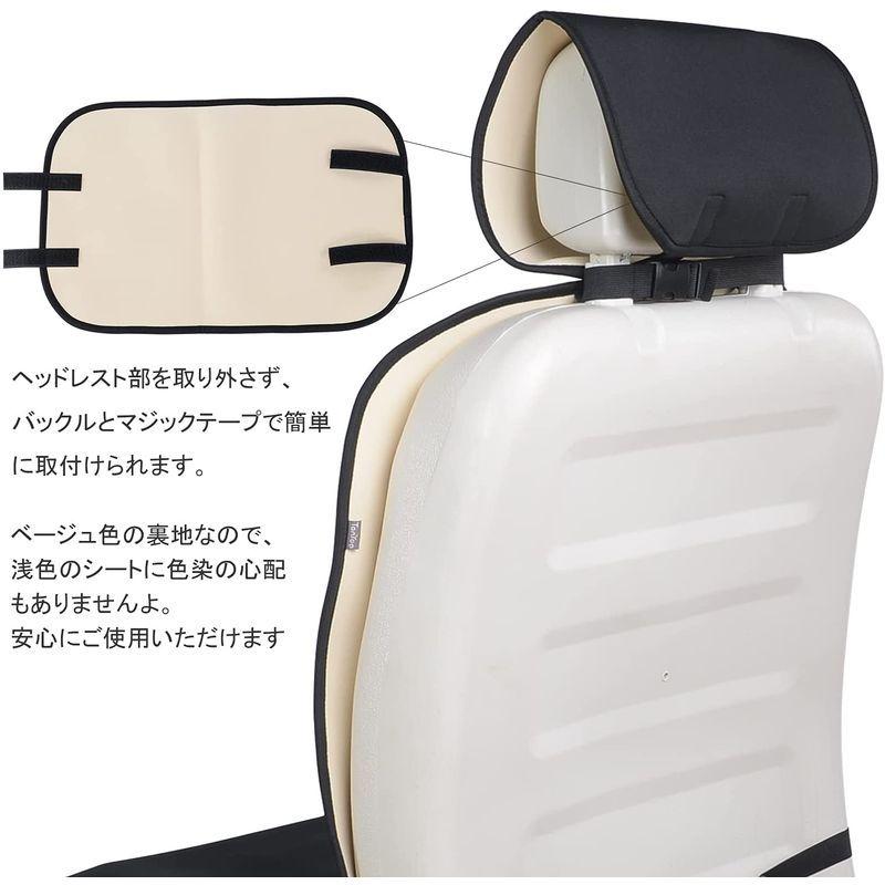 TanYooカーシートカバー 防水 車防水シートカバー 前席用 軽/普通車に適用 ずれにくい ベージュ色SBRボンディング 浅色シートに最適 TanYooカーシートカバー 防水 車防水シートカバー 前席用 軽/普通車に適用 ずれにくい ベージュ色SBRボンディング 浅色シートに最適