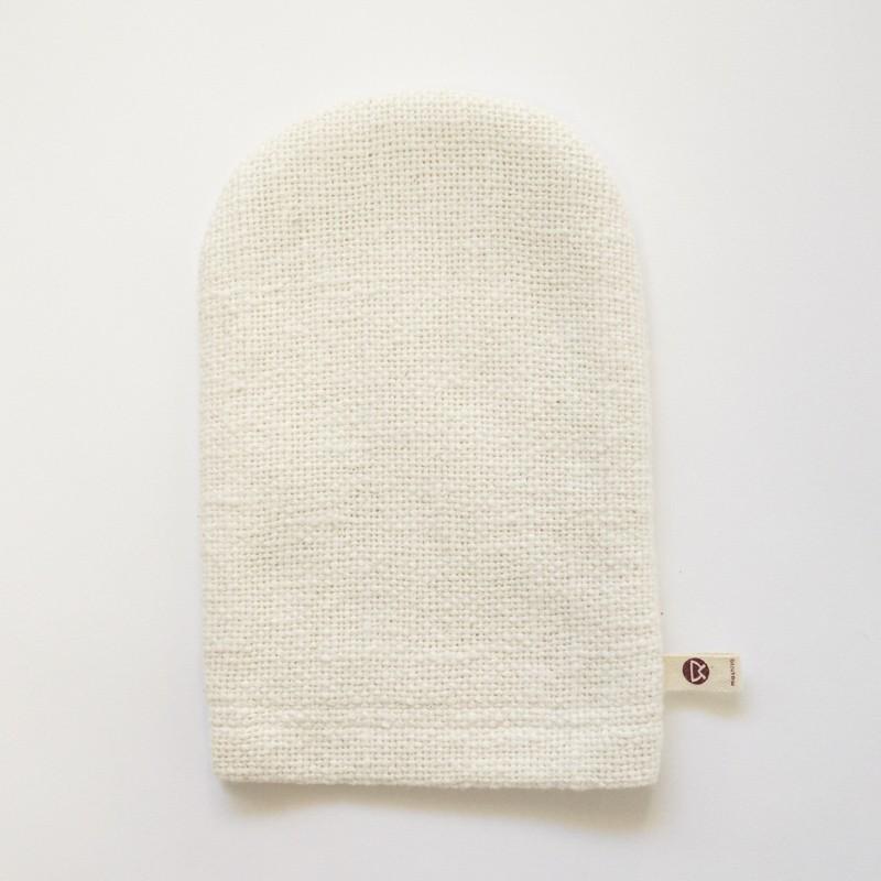 益久染織研究所　ガラ紡のボディミトン　≪メール便対応≫ |  | 01