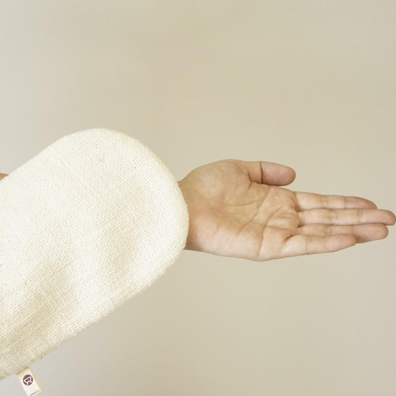 益久染織研究所　ガラ紡のボディミトン　≪メール便対応≫ |  | 03