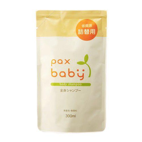 ≪メール便対応≫　太陽油脂　パックスベビー 全身シャンプー 詰替用 300ml | PAX NATURON