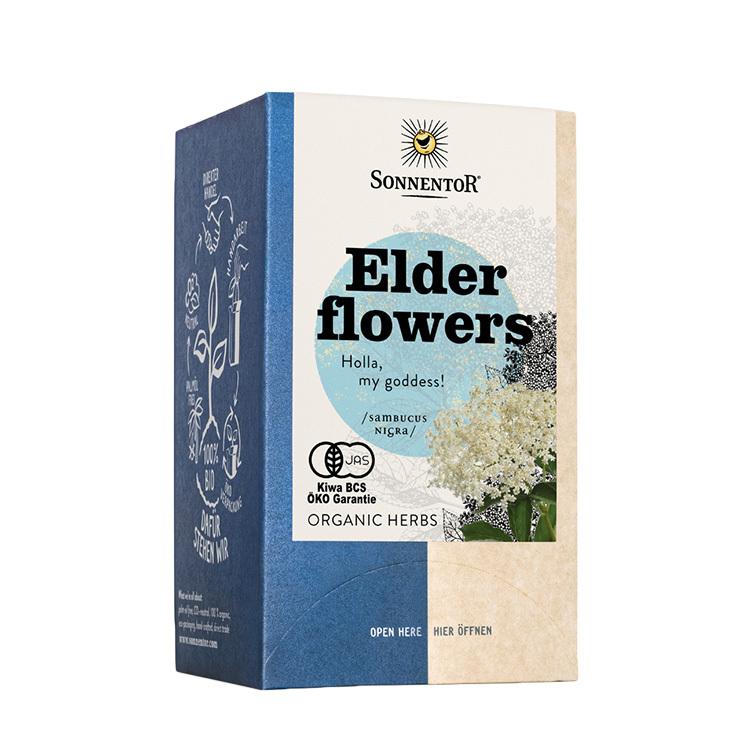 エルダーフラワーティー　27g（1.5gｘ18 袋）ゾネントア | SONNENTOR
