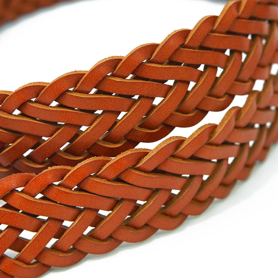 ベルト 本革 メッシュベルト サイズ調整簡単 無段階調整 編み込み カジュアル 牛革 メンズ レザー 男性 誕生日 父 就職祝い シンプル 内祝い クリスマス | ブランド登録なし | 06