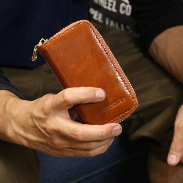 訳ありアウトレット キーケース オイルレザー 本革 スマートキーケース 　名入れ可能　メール便送料無料 |  | 09