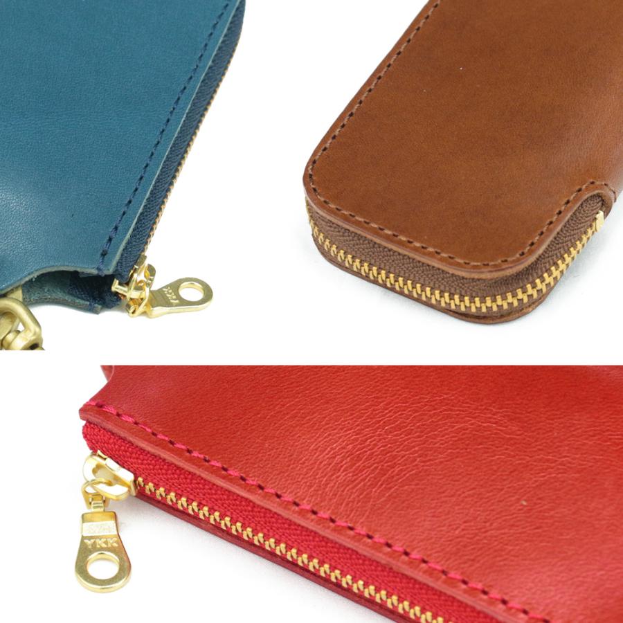 キーケース 【 名入れ 対応】メンズ 栃木レザー U字ファスナースマートキー 本革 革婚式 ギフト 誕生日 プレゼント 送別 シンプル 記念日 内祝い クリスマス | ブランド登録なし | 10