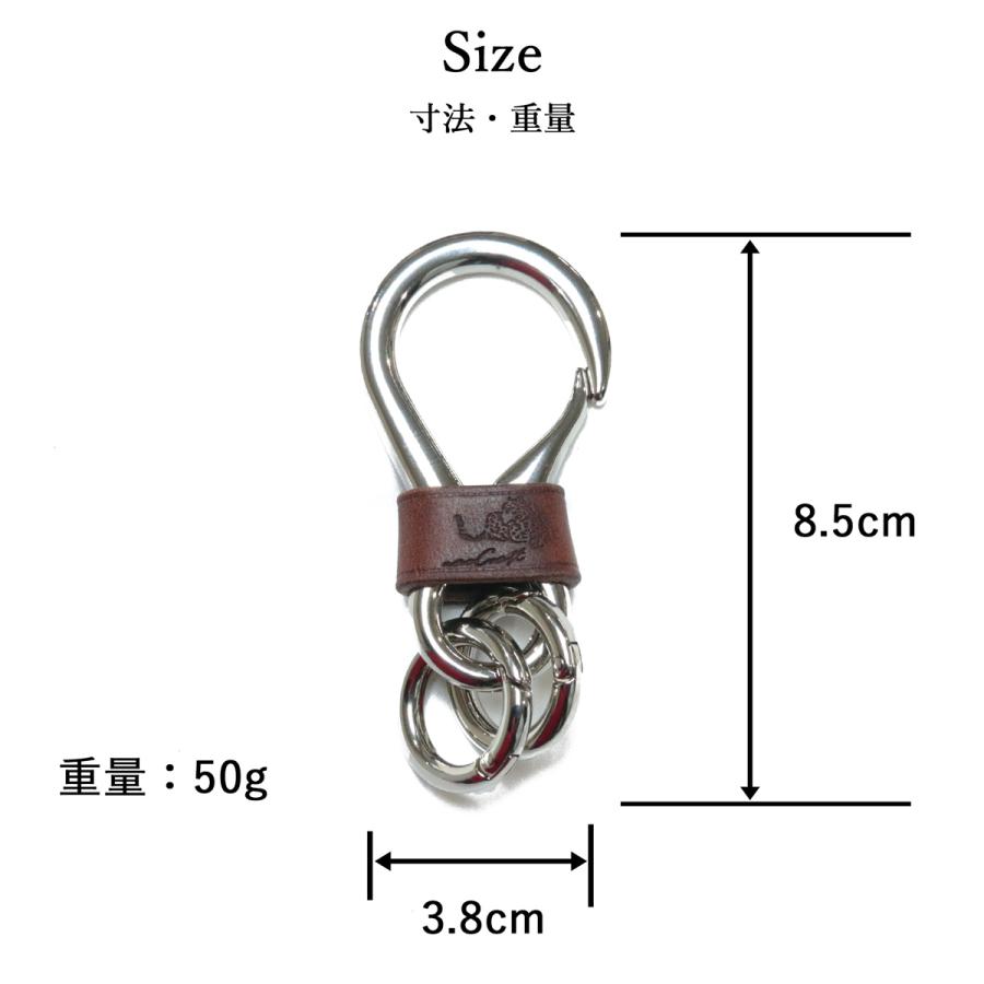 キーホルダー 本革 CARANI naoCraft アンティーク調 レザー オーダーメイド 名入れ対応 日本製 革婚式 ギフト 誕生日 記念日 送別 就職祝い 内祝い | ブランド登録なし | 27