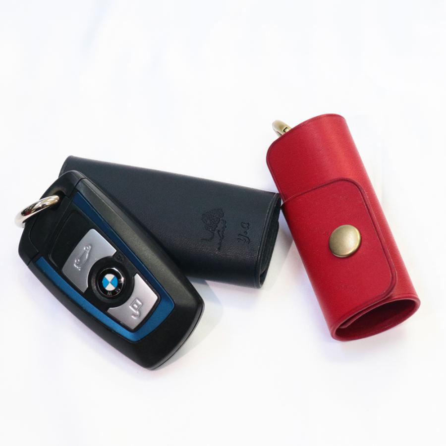 キーケース 【60パターンからオーダーメイド】 小型 ミニ 名入れ対応 naoCraft COMAKI レザー 日本製 誕生日 記念日 送別 就職祝い 内祝い クリスマス | ブランド登録なし | 28