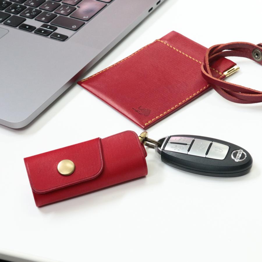 キーケース 【60パターンからオーダーメイド】 小型 ミニ 名入れ対応 naoCraft COMAKI レザー 日本製 誕生日 記念日 送別 就職祝い 内祝い クリスマス | ブランド登録なし | 23