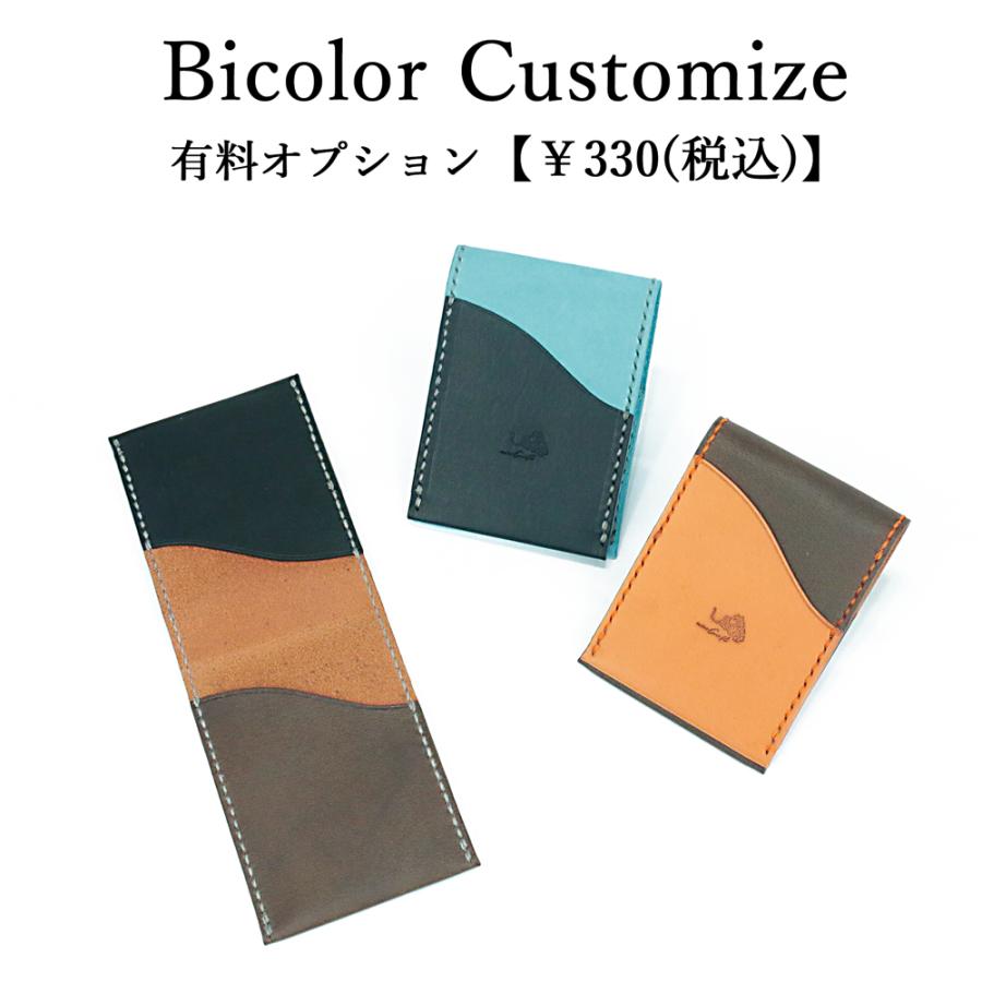 キャッシュレスウォレット【210通り以上の色からオーダーメイド】naoCraft LESCA-レスカ- カード 日本製 レザー 本革 ギフト 記念日 名入れ 内祝い | ブランド登録なし | 24