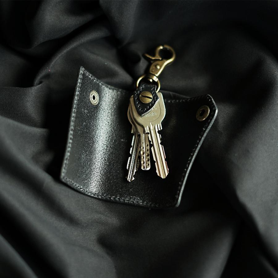 キーケース【 名入れ 無料】 ProfLine ブライドルレザーコンパクトキーケース 小型 ミニ レザー 本革 小さい メンズ 誕生日 記念日 就職祝 内祝い クリスマス | ブランド登録なし | 05