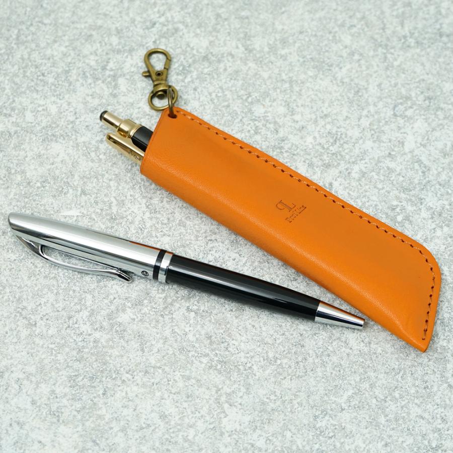 栃木レザー 一本専用ペンケース【ネームタグ 対応】 本革 日本製 ペンケース レザー 革 本革 日本製 タッチペン おしゃれ かわいい シンプル プレゼント 記念品 | ブランド登録なし | 10