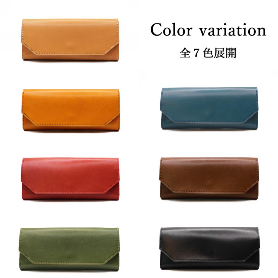 長財布 栃木レザー 本革 細型 財布 ProfLine 小銭入れ付き メンズ レディース スリム 日本製 牛革 ギフト 就職祝い 誕生日 革婚式 内祝い クリスマス | ブランド登録なし | 09