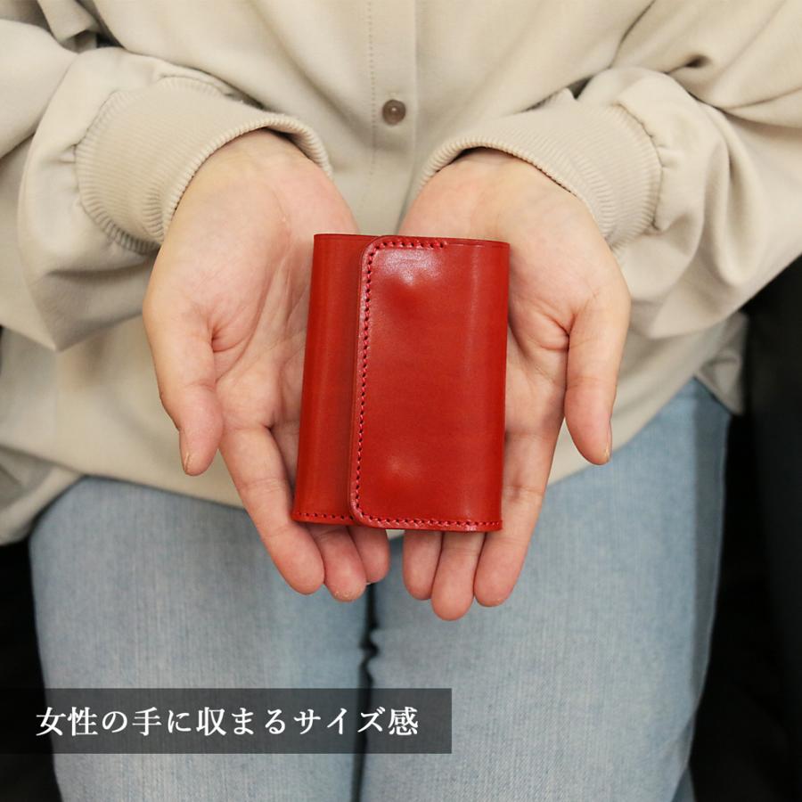 ミニ財布 EMWallet 栃木レザー 革 コンパクト 小型 ProfLine 小銭入れ付き ユニセックス 日本製 牛革 本革 ギフト 就職祝い 新生活 革婚式 内祝い | ブランド登録なし | 10