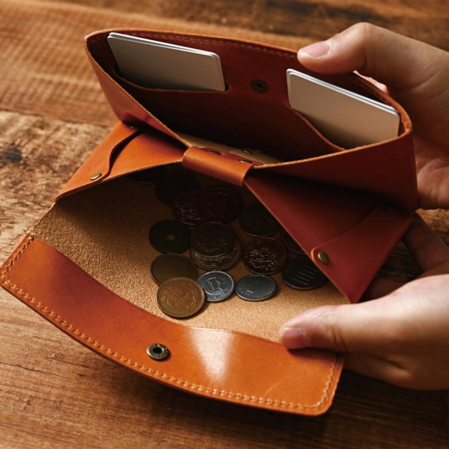 長財布 PEWallet 栃木レザー 本革 1万円札サイズ 細型 ProfLine 小銭入れ付き メンズ レディース スリム 日本製 ギフト 就職祝 誕生日 革婚式 内祝 クリスマス | ブランド登録なし | 10