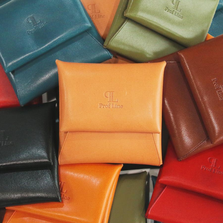 コインケース 【 名入れ 対応 】 折り菱-ORIBISHI- 栃木レザー 紙幣も入る 小銭入れ 革製 本革 メンズ プレゼント 革婚式 日本製 記念品 内祝い クリスマス | ブランド登録なし | 24