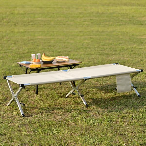 コット ソロキャンプ キャンプ用ベッド 折りたたみ 折畳み レジャー 軽量 アウトドア ソロキャンプ ファミリーキャンプ 荷物置き キャンプ キャンプ 簡易ベッド リョウヒンストア レジャー Ft 寝具 上品な の