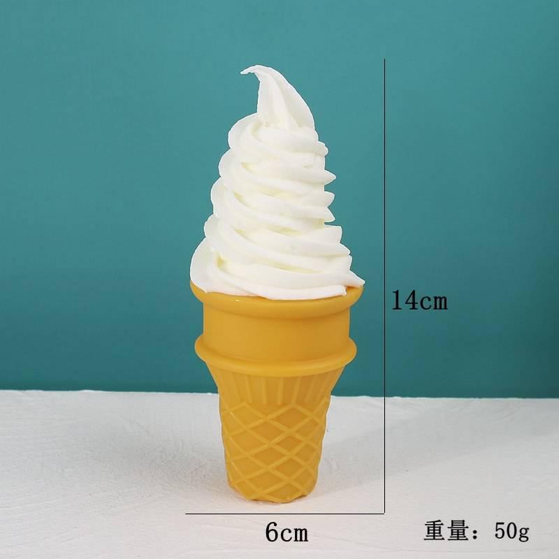 食品サンプル チョコソフトクリーム&チョコアイスクレープセット実物大です。 SAKIRABITO 食品サンプル ソフトクリーム ワッフルコーン 台座