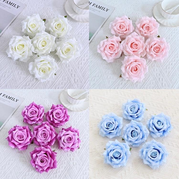 造花　薔薇　お祝い ☆リアルな見た目☆ 4色 20個セット 造花 薔薇の花 ばら バラ 花びら