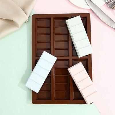 ☆個包装袋100枚付き☆ フィックスチョコも作れる 板チョコ型 ☆個包装袋100枚付き☆ フィックスチョコも作れる 板チョコ型