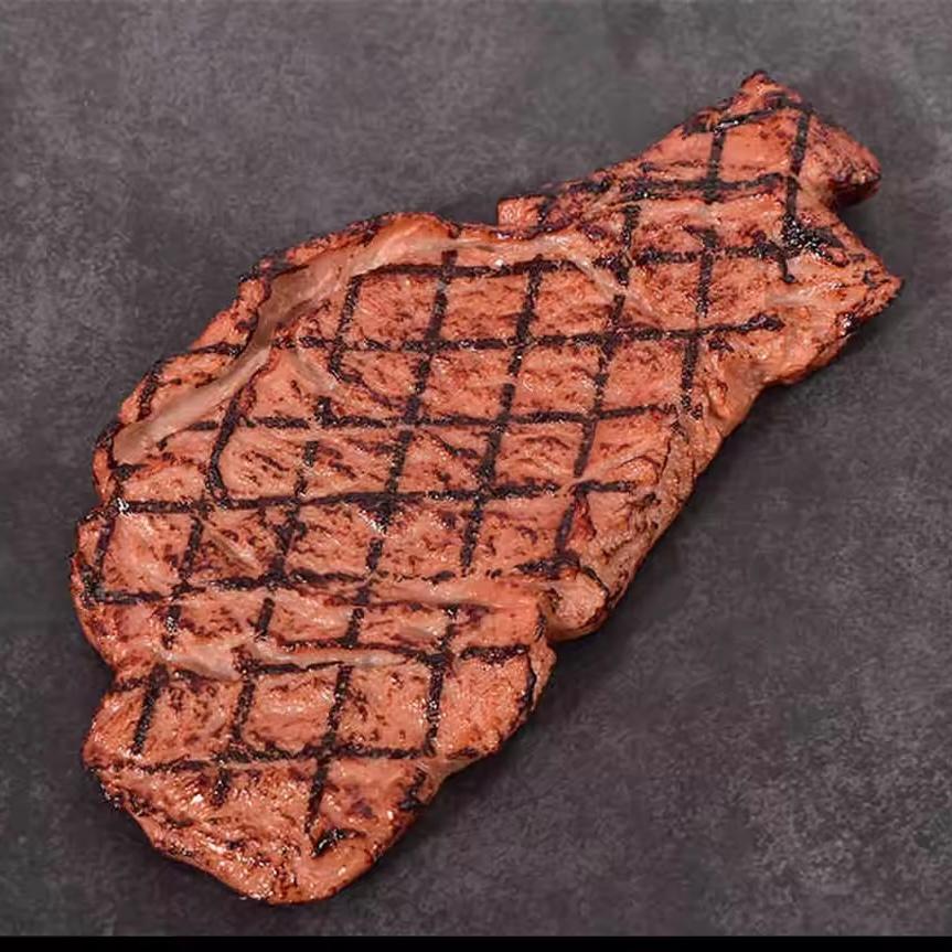 ☆リアルな見た目☆ 食品サンプル ステーキ お肉 牛肉 洋食 全長15cm