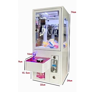 ☆自宅でも店舗でもOK☆ 100円硬貨仕様 クレーンゲーム 3本 ☆自宅でも店舗でもOK☆ 100円硬貨仕様 クレーンゲーム 3本