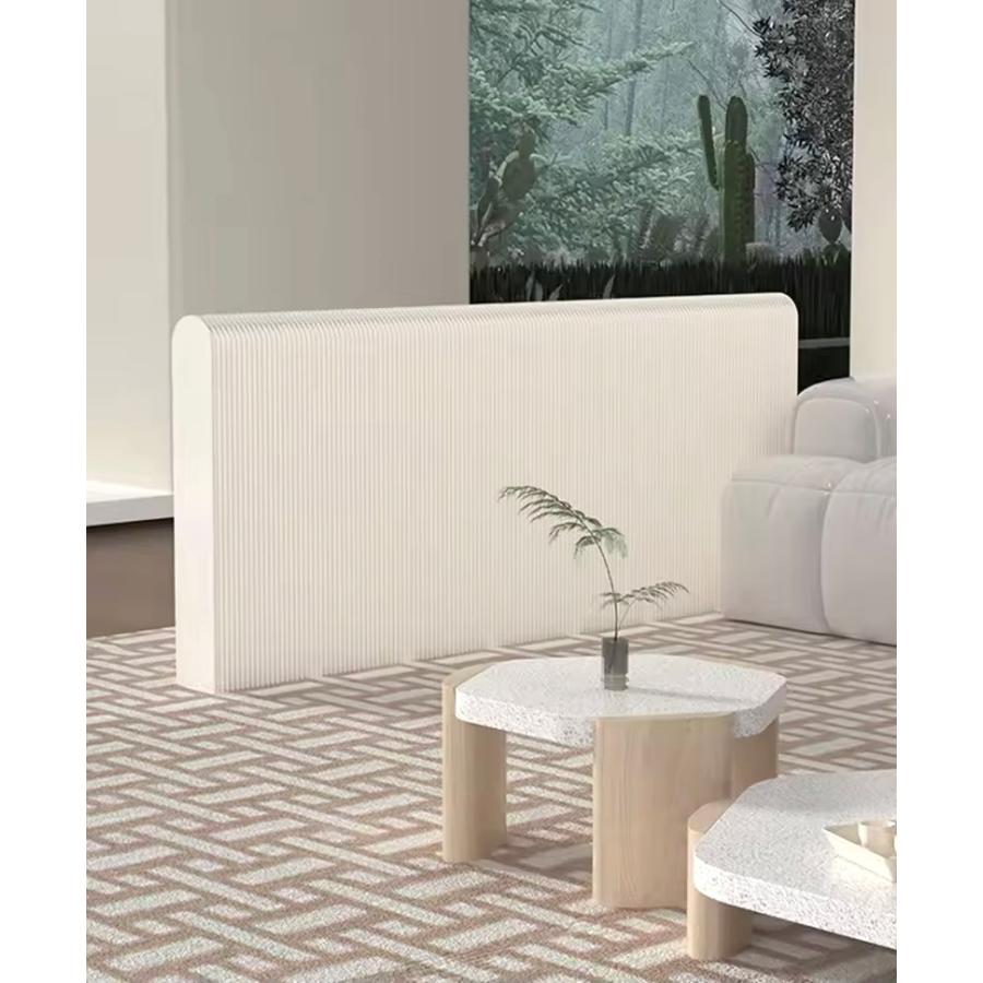 ☆置き方自由自在☆ 形を変えられるパーテーション 白色 軽量 おしゃれ