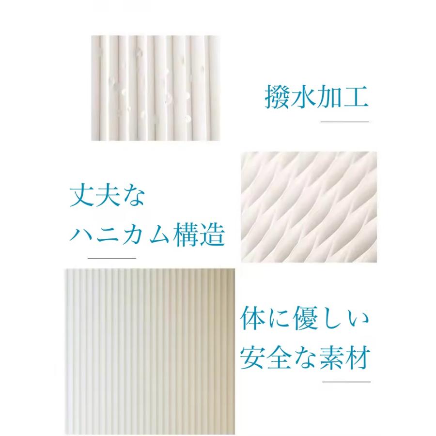 ☆置き方自由自在☆ 形を変えられるパーテーション 白色 軽量 おしゃれ