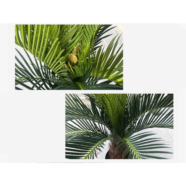 ☆高さ80cm☆ 造花 ソテツ 蘇轍 フェィクグリーン 観葉植物 屋外OK 