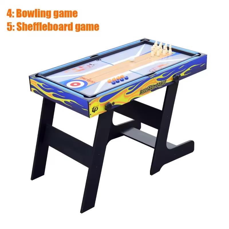 ☆1台で5種類の遊び☆ マルチボードゲーム 5in1 サッカー ボウリング
