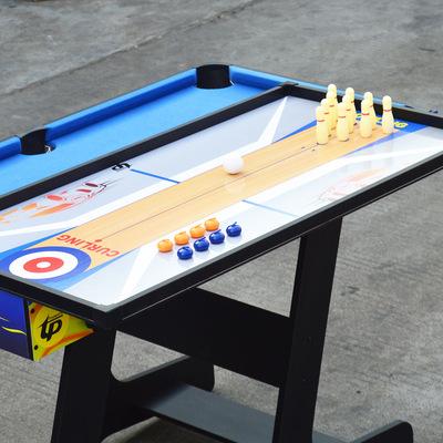 ☆1台で5種類の遊び☆ マルチボードゲーム 5in1 サッカー ボウリング