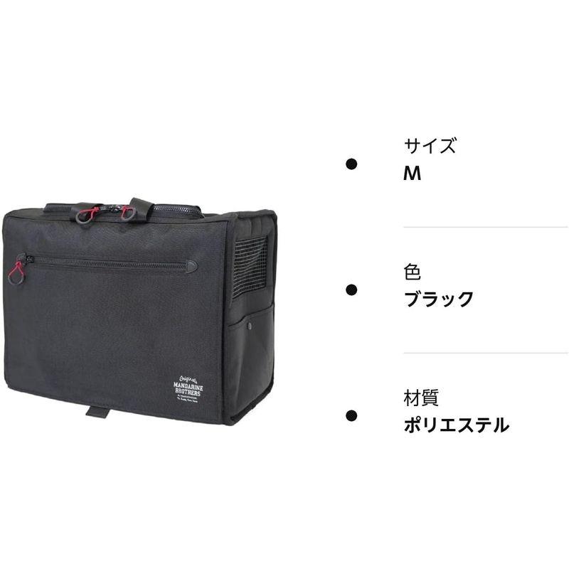 MANDARINE BROTHERS マンダリンブラザーズ ブリクストンキャリーバックパック ワイド M ブラック ブラック BROTHERS マンダリンブラザーズ ブリクストンキャリーバックパック ワイド