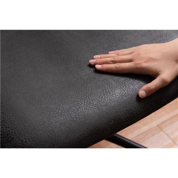 中古 オフィスチェア デスクチェア 約幅56cm ブラック 昇降式 回転式 スチール キャスター 組立品 リビング 在宅ワーク 【2092688640】(11863円)