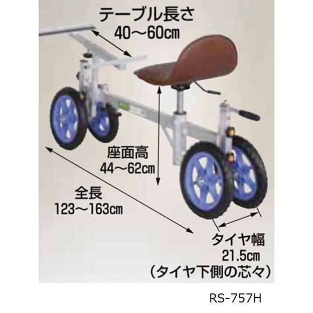 ラクエモン RS-757H 高設いちご用台車 : 日本農業システム - 通販