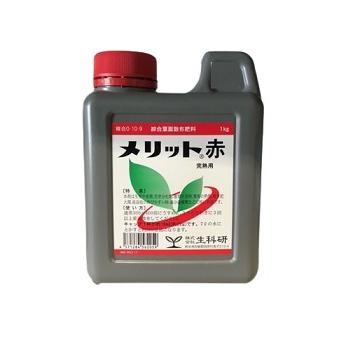 液肥 メリット葉面散布液 赤1kg 日本農業システム 通販 Paypayモール