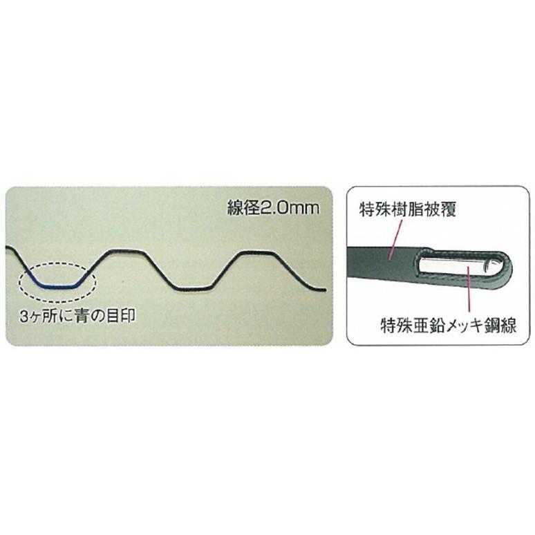 ビニールハウス用被覆スプリング 2mmX2m 100本入 : 日本農業システム