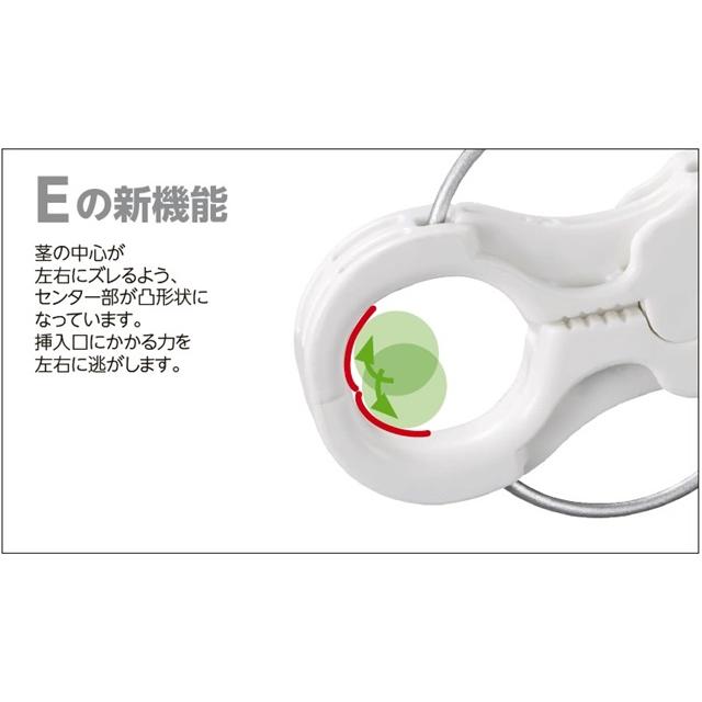 誘引クキロック　CP-609E　細紐用　100個入 |  | 02