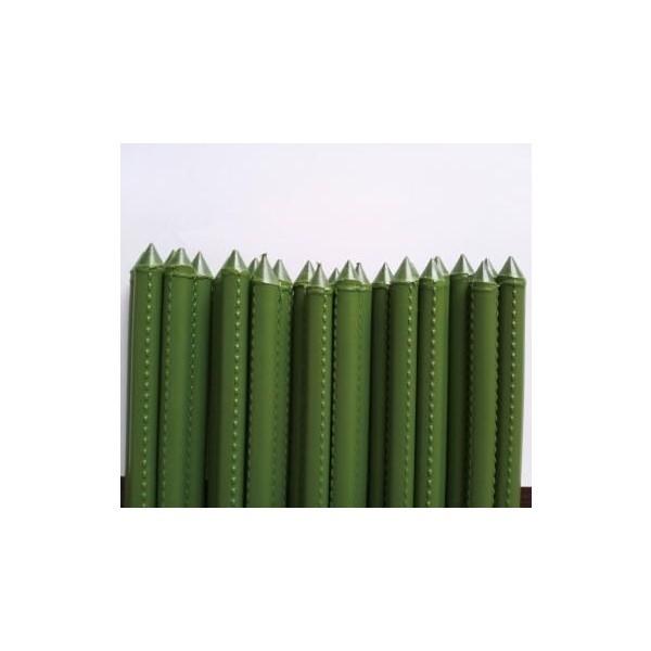 直送品　農業用支柱　オリジナル鋼管竹  径20mm×長さ150cm  50本